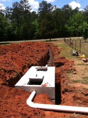 Septic Tank Install