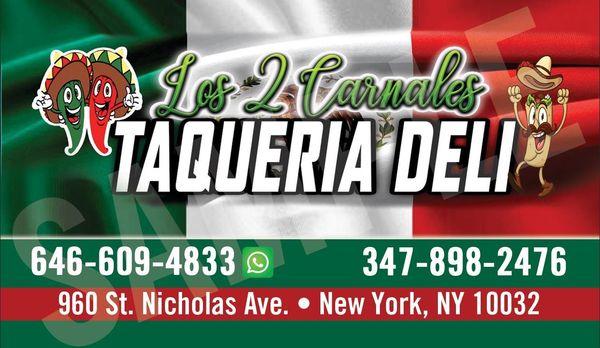 Los 2 Carnales Taqueria Deli Grocery