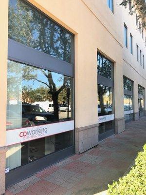 Conveniently located in the Tower Plaza by Chilis. Stop on by and see what Coworking is all about!