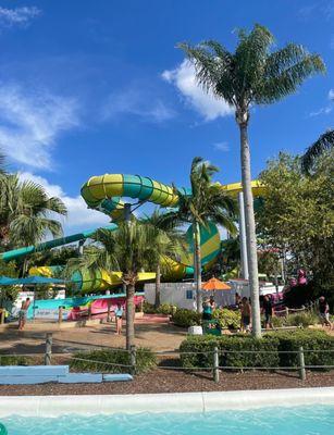 View from Mango joes beach cafe, Adventure Island, Tampa