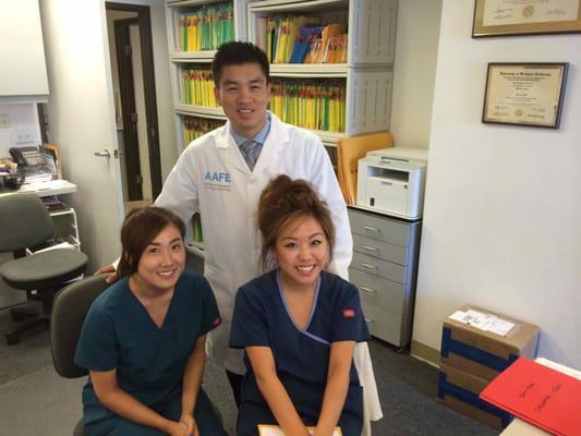 Dr. Lee and his superstar staff!!