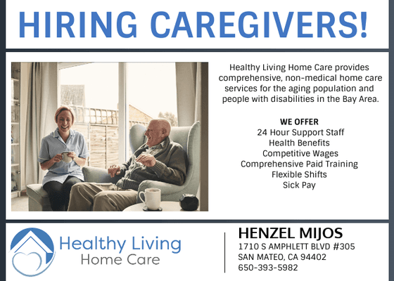 Make a difference with Healthy Living Home Care!