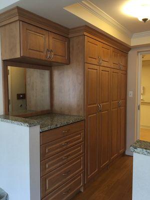 Beautiful closets in our Assisted Living and Memory Care rooms.