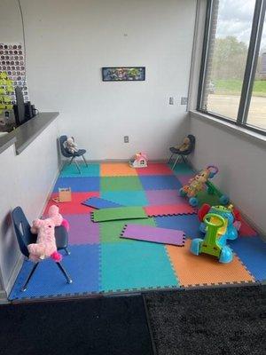 waiting area for kids :)