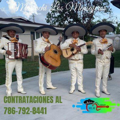 MLM - Serenata En Miami desde $180. LLama YA al 786-792-8441 www.mariachilosmensajeros.com