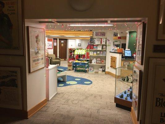 Children's library entry