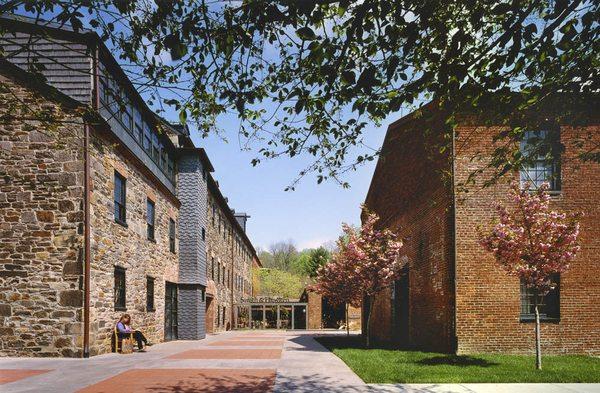 Mt. Washington Mill Business Center Courtyard