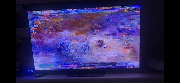 THIS is how the FINAL FOUR looked on my TV, after I took a DAY OFF of work to watch it on Xfinity/Comcast cable.