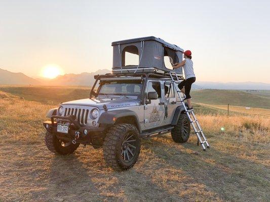 Jeep Wrangler Camper Rental - Denver, Colorado - Overland Discovery