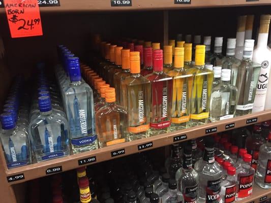 Lenas liquor is where I go to find the best selection and best prices on my Vodka!!