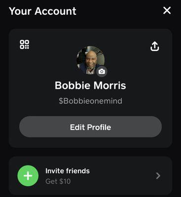 My Cashapp information