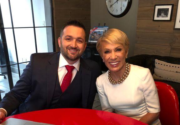 Brian Burds and Americas Shark Barbara Corcoran