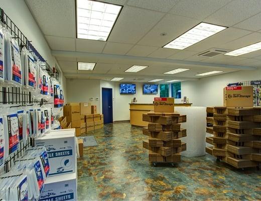 West Coast Self-Storage Lake Oswego has a full line of boxes and moving supplies