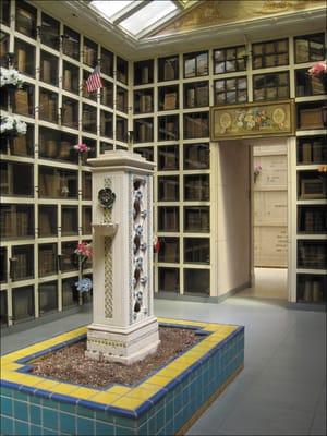 Chapel of the Chimes Mausoleum.