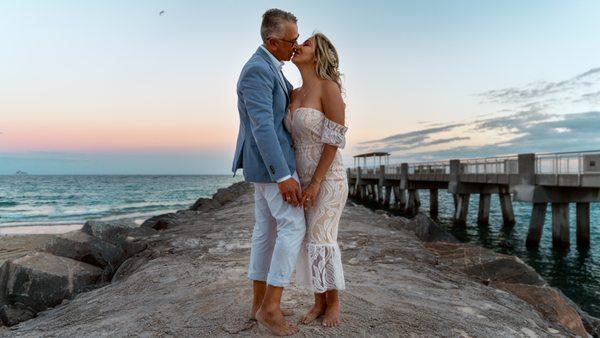 Elopement in South Beach