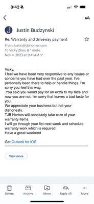 Sure responded fast when I mentioned Minnesota state requirement, Not sure how I was dishonest, you just got paid 2 million dollars!!