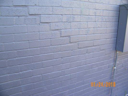 Major wall crack. Indication of Foundation movement.