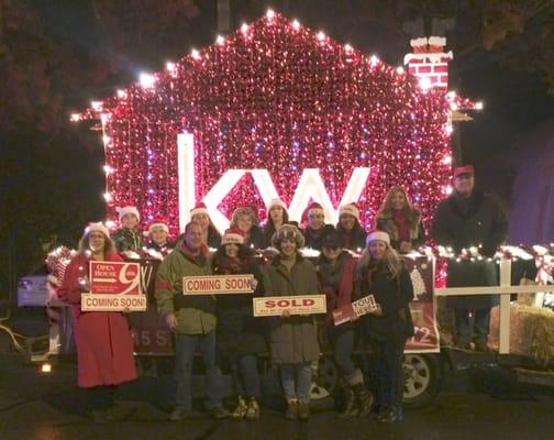 Lodi Light Parade 2015. Keller Williams is coming to Lodi. We had a great time building the float and serving our Lodi Community.