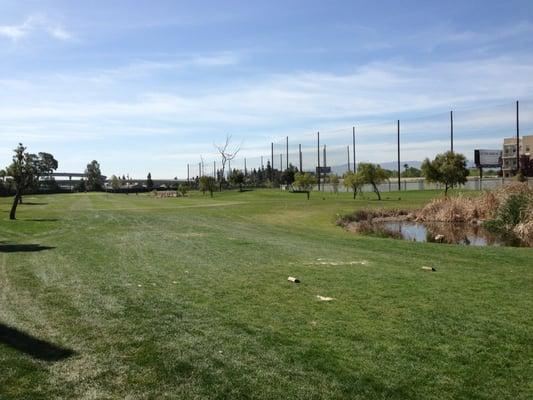 View from the tee off area at hole 4.