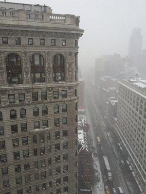 Flatiron Snowstorm 2016