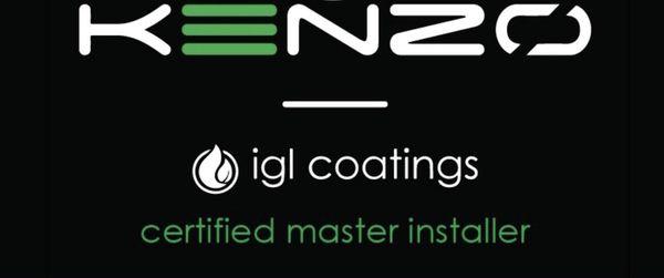 We are certified installers for igl coatings the best eco friendly coatings