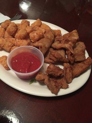 Rocky Mountain oysters. You just don't find these around KC, so I have to take advantage while I'm here!