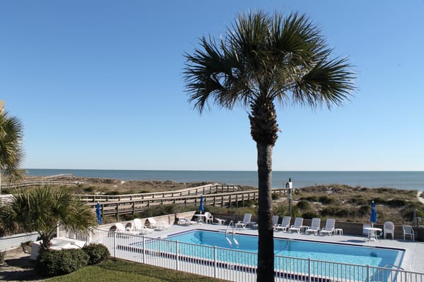 Beachside Motel's Ocean Front Swimming Pool