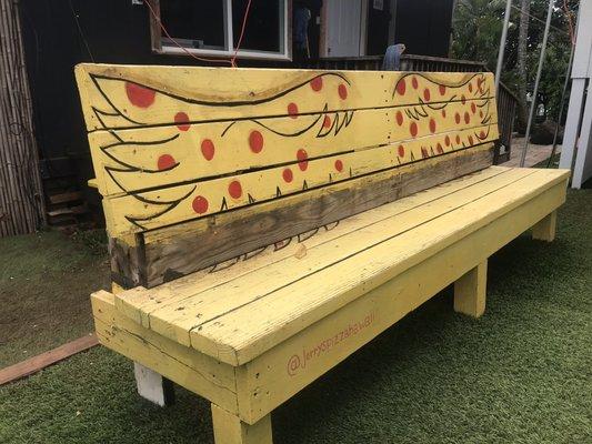 Pizza bench