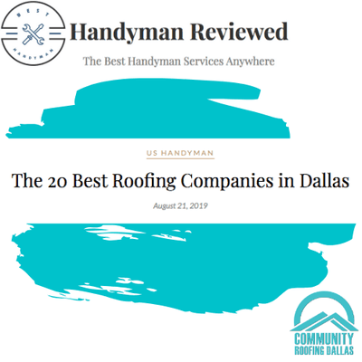 Featured as one of the 20 best roofers in DFW!