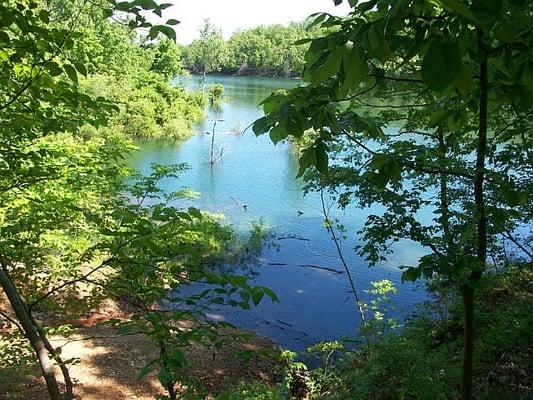 View of the Lake, Nature Trail from Rocky Hollow Lodge