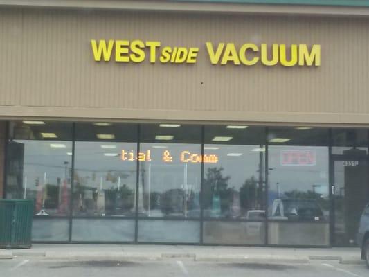 WestSide Vacuum sells new and used vacuums, bags and does repairs.