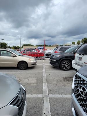 Parking is a mess too