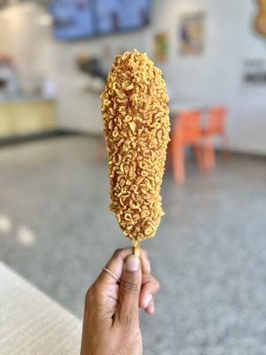 Ramen corn dog