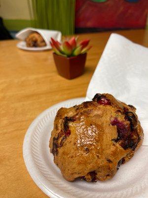 Cranberry scones