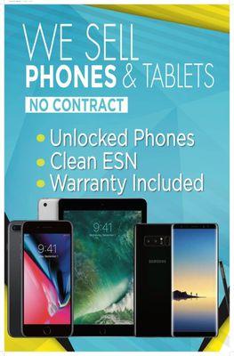 We Sell Guaranteed Clean Unlocked iPhone, Samsung, Motorola and Google Pixel