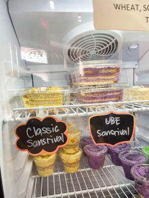 classic and ube sansrival