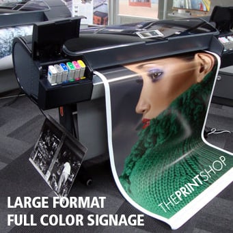 Large Format Signage - Printed, Laminate and/or Mounted