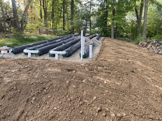 Presby Septic installation