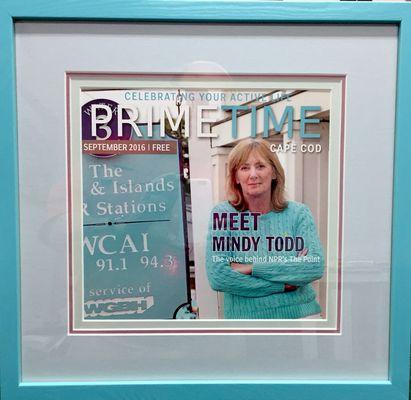 Mindy Todd WCAI. Cover story.