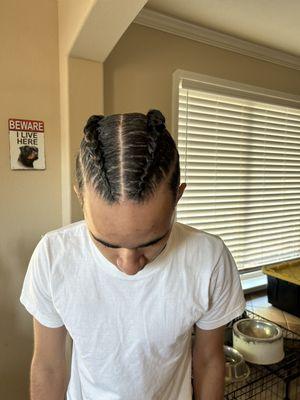 Miles morales braids