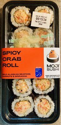 Moji Sushi Spicy Crab Roll