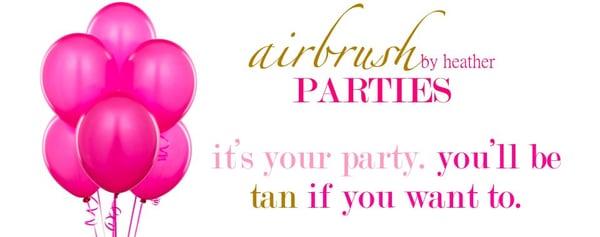 Airbrush Tanning Parties are a great way to get a FREE and/or discounted Airbrush!  Call for details! 818-568-2071