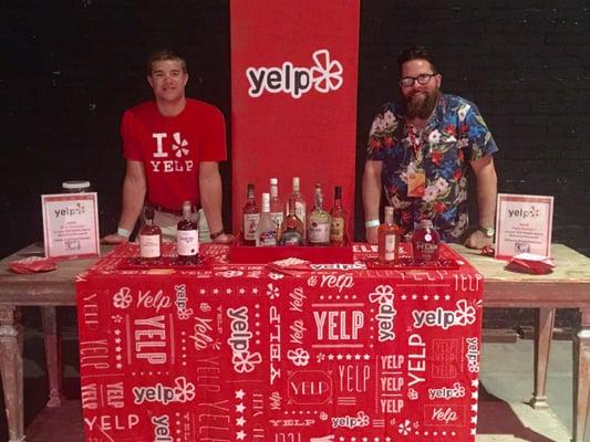 Yelp Prize table