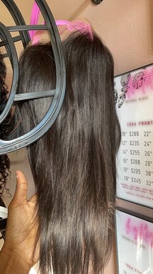 12" Frontal Bob Wig