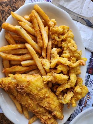 Haddock/clam strips, large