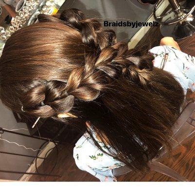 Boho style braid