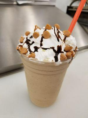 Coffee milk shake