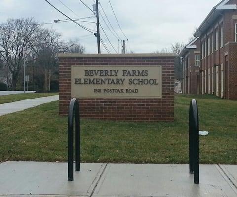 New school, new sign. Its official!