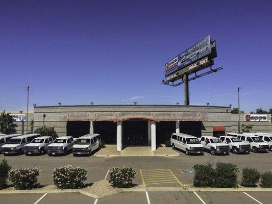 Our Mesa/Phoenix Location located on Broadway just West of Alma School.