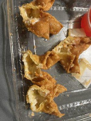 Another example of the empty crab ragoons